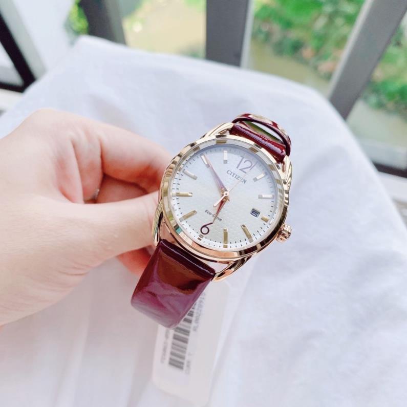 ĐỒNG HỒ NỮ CHÍNH HÃNG Citizen FE6083-05P Eco-drive Ko lo thay pin - VEUWATCH