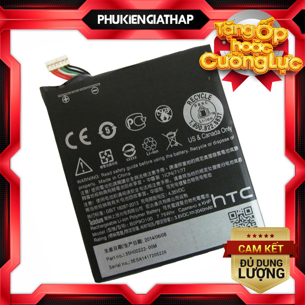 Pin zin cho HTC Desire 610 (BOP90100) - 2040mAh