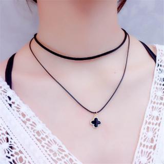 Dây Chuyền Mặt Cỏ Bốn Lá Thời Trang