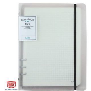 Sổ Caro file nhựa kẹp còng A5 - 100 tờ; MS: 994