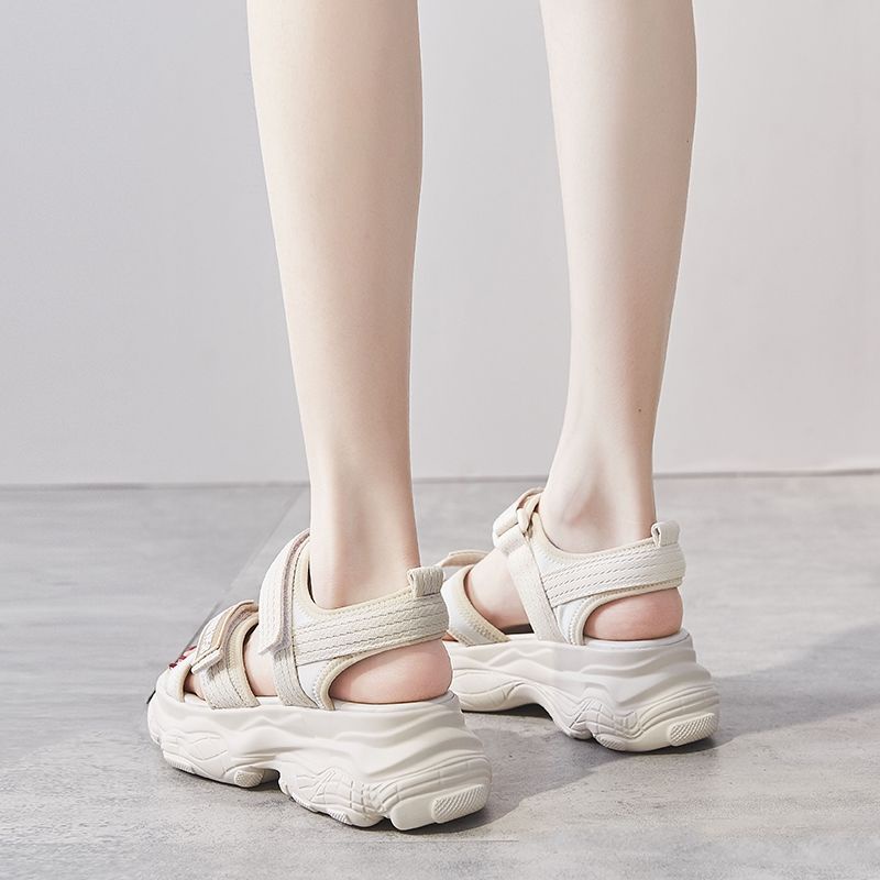 Xăng đan Thể Thao Đế Dày Tăng Chiều Cao 2022 Thời Trang Mùa Hè Cho Nữ