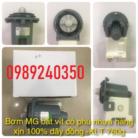 Bơm xả máy giặt cửa ngang bắt vít 80W