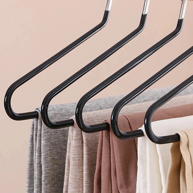 Móc Treo Quần Áo Bằng Nhựa Siêu Mỏng Tiết Kiệm Không Gian Gồm 2 Kiểu