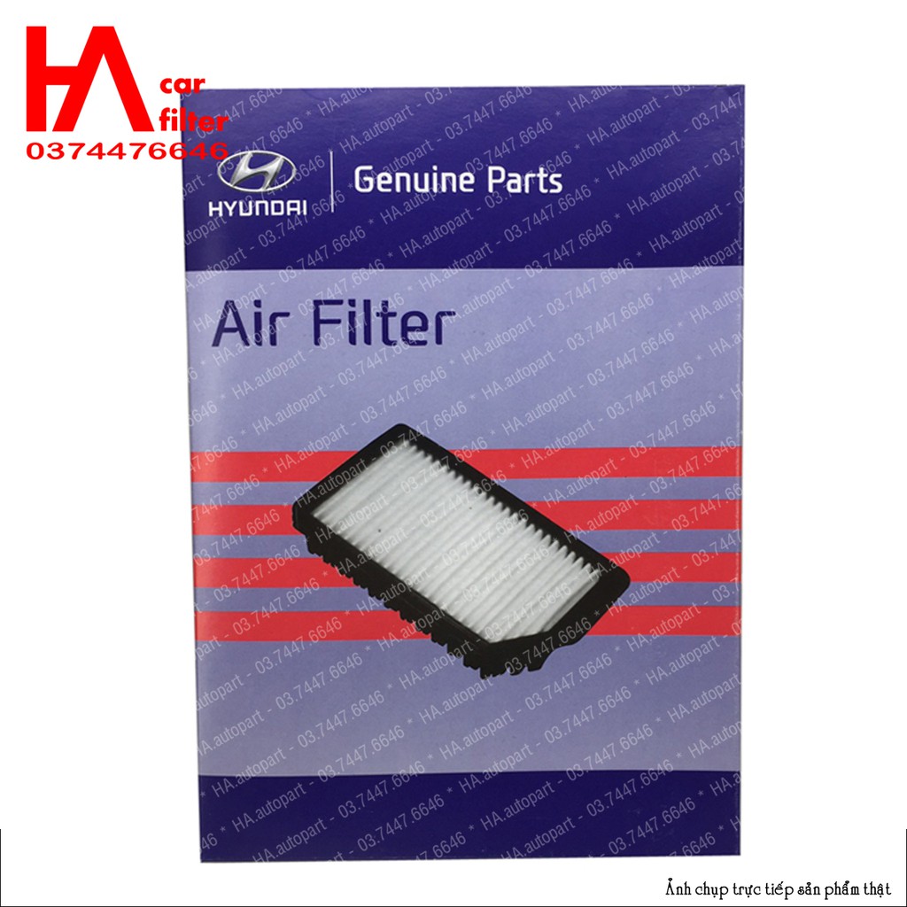 Lọc gió động cơ Sonata đời 2010-2014, Optima máy 2.0L đời 2013-2016, i45 đời 2012-2022. HYD 28113-3S000.