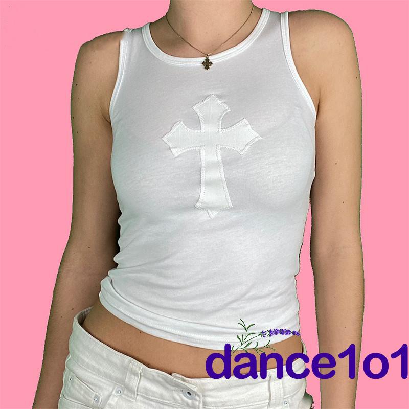 Áo Tank Top Không Tay Cổ Chữ U In Họa Tiết Thời Trang Mùa Hè Cho Nữ | BigBuy360 - bigbuy360.vn