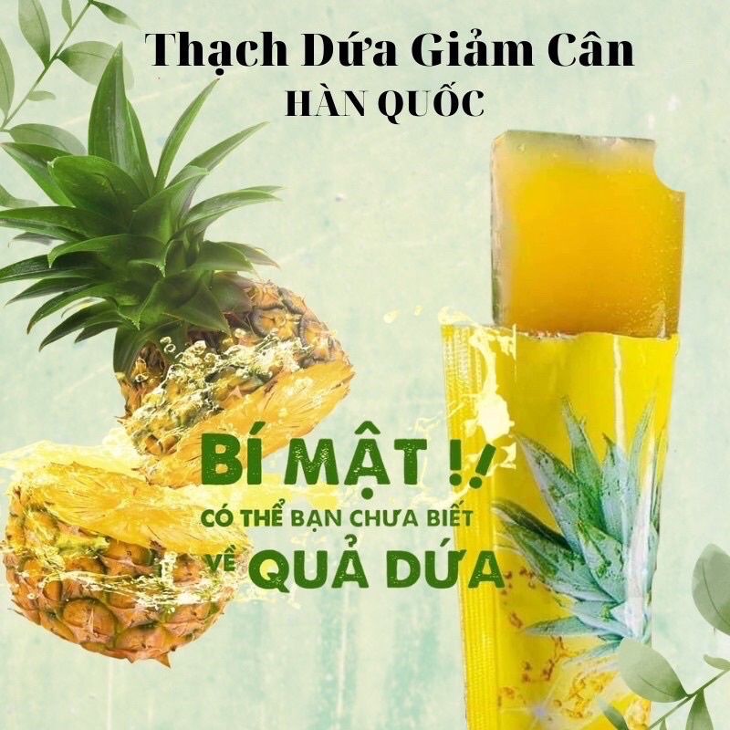 Thạch dứa giảm cân Matxi Corp Thạch Giảm Cân Nhanh Cấp Tốc Hàn Quốc