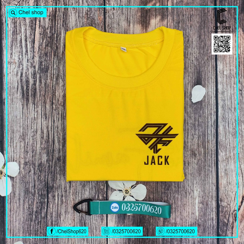 Áo thun cao cấp logo Kim cương Jack [TẶNG THẺ CHỮ KÝ]