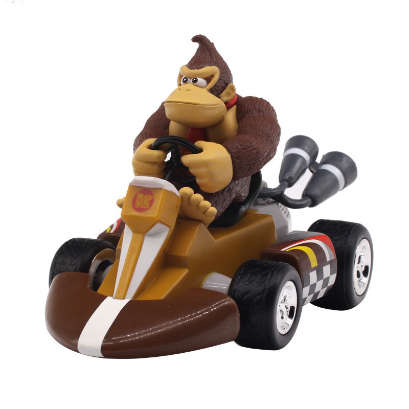 🔥Hàng sẵn sàng🔥【 Leacat 】 Hình ảnh Super Mario Bros 13Cm Nhật Bản Anime Luigi Khủng Long Donkey Kong Bowser Kart Kéo Xe Pvc Figma Kids Hot Toys