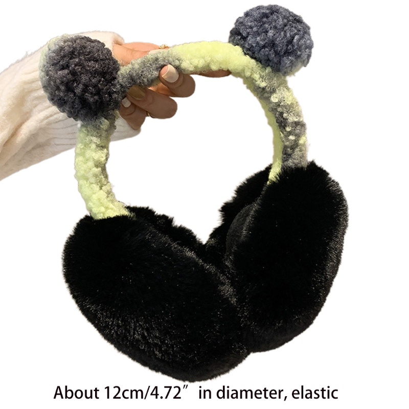 Chụp Tai Nhồi Bông Giữ Ấm Mùa Đông Sáng Tạo Cho Nữ