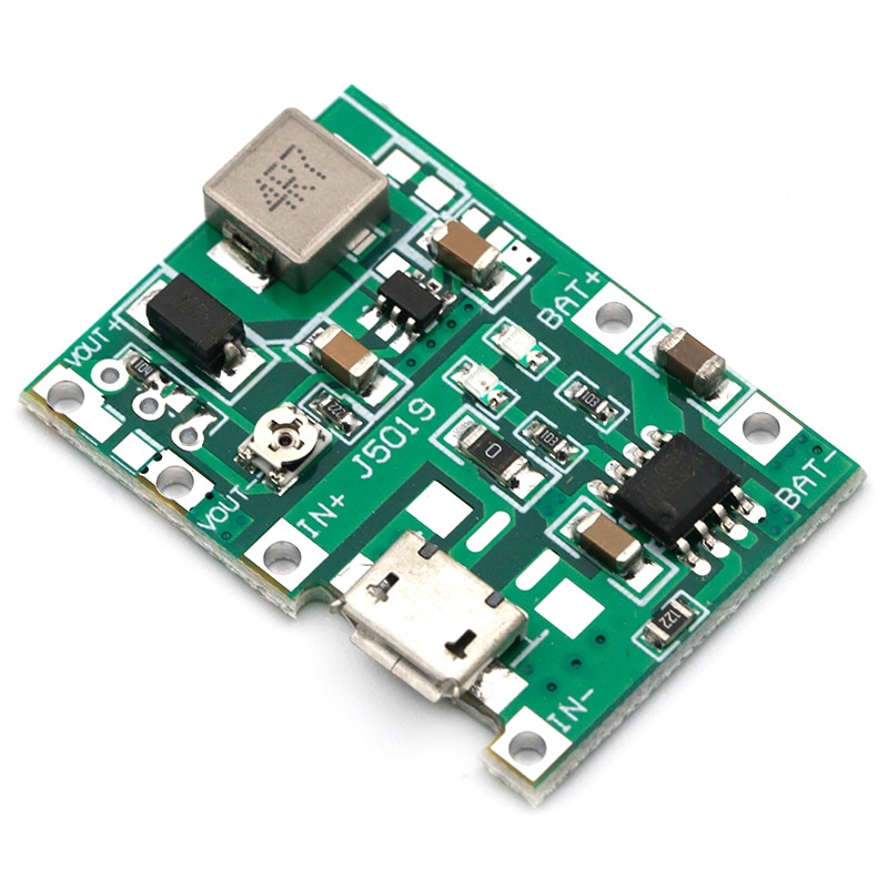 Mô Đun Tăng Áp Pin lithium li-ion 18650 3.7v 4.2v tp4056