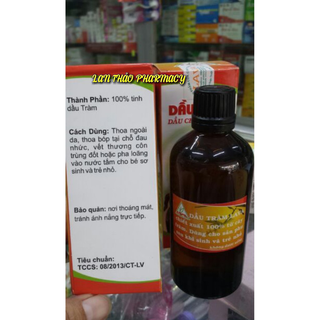 DẦU TRÀM LAVAL 100ml CHÍNH HÃNG AN TOÀN CHO BÉ GIÁ TỐT