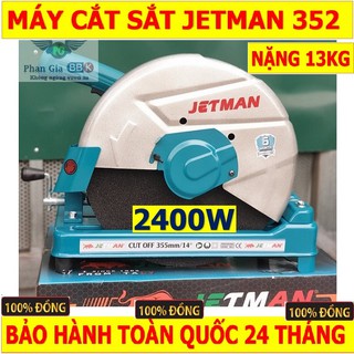 Máy cắt sắt cao cấp Jetman 352R - 2400W bảo hành chính hãng 24 tháng