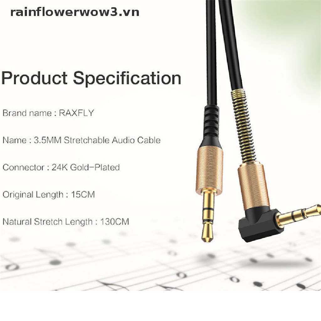 Cáp Chuyển Đổi Âm Thanh Từ 3.5mm Sang Aux