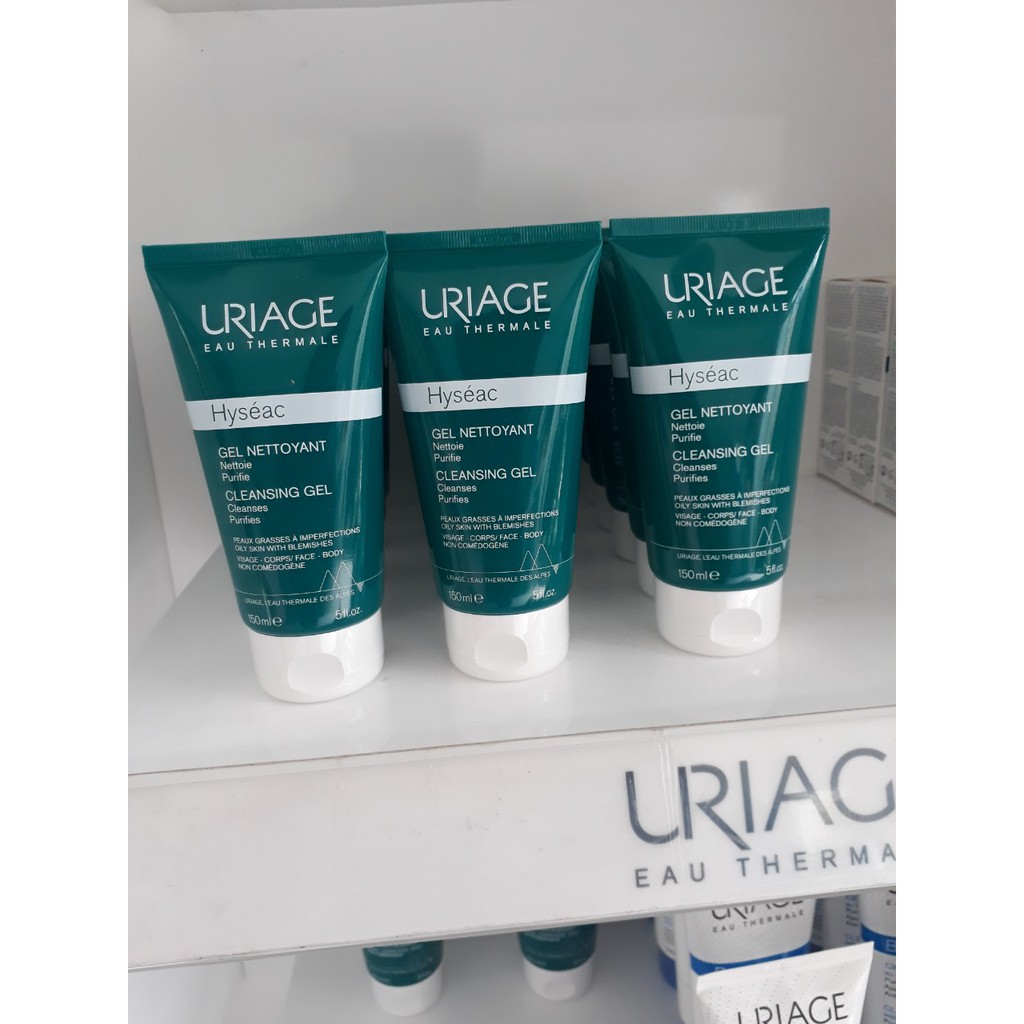 Gel Rửa Mặt Uriage Hyséac Cleansing Gel (150ml) (Mẫu mới)