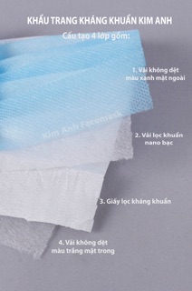 KHẨU TRANG Y TẾ 4 Lớp
