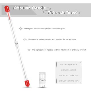 Đầu bút 0,5mm thay thế cho mẫu súng vẽ Airbrush