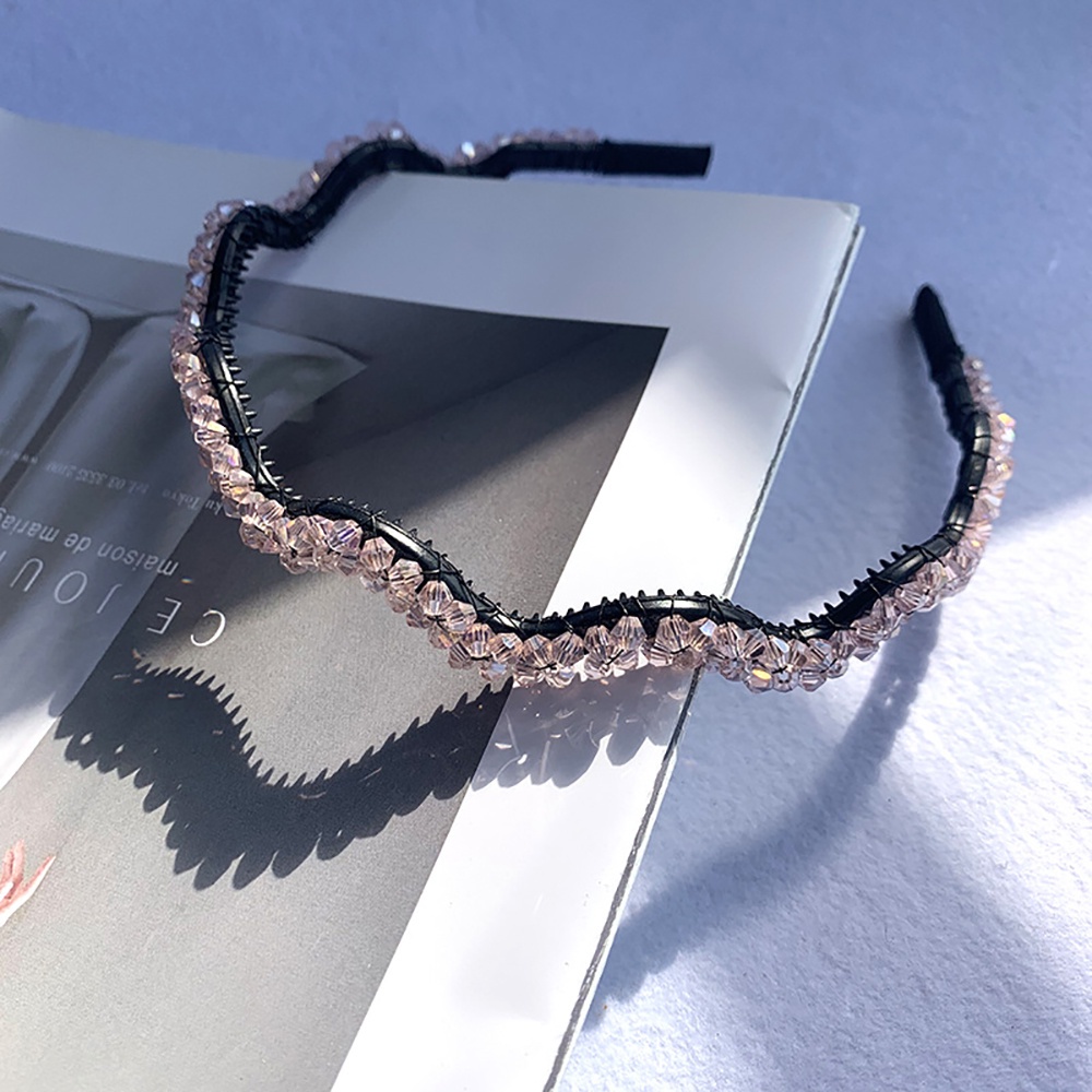 Băng đô cài tóc đính pha lê nhân tạo hình hoa nhiều màu sang trọng thời trang cho nữ