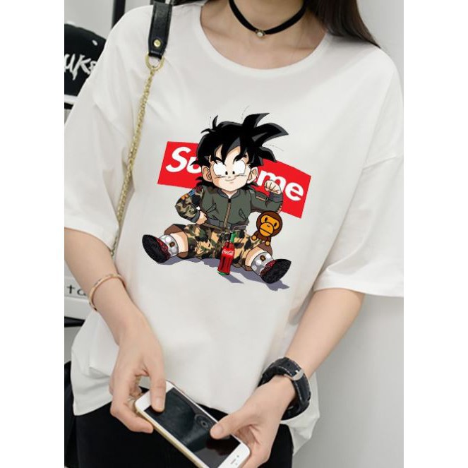 ❤️ Đẹp Mịn 🍁  ÁO THUN, ÁO PHÔNG TAY LỠ UNISEX Phong Cách Nhật GOKU CHẤT LỪ CHO NAM NỮ đủ size M L XL XXL GIÁ RẺ TỐT