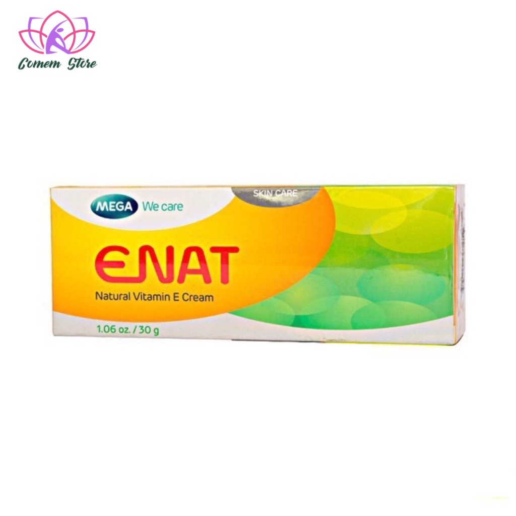 ENAT NATURAL VITAMIN E CREAM 30G - Kem dưỡng da, giữ ẩm