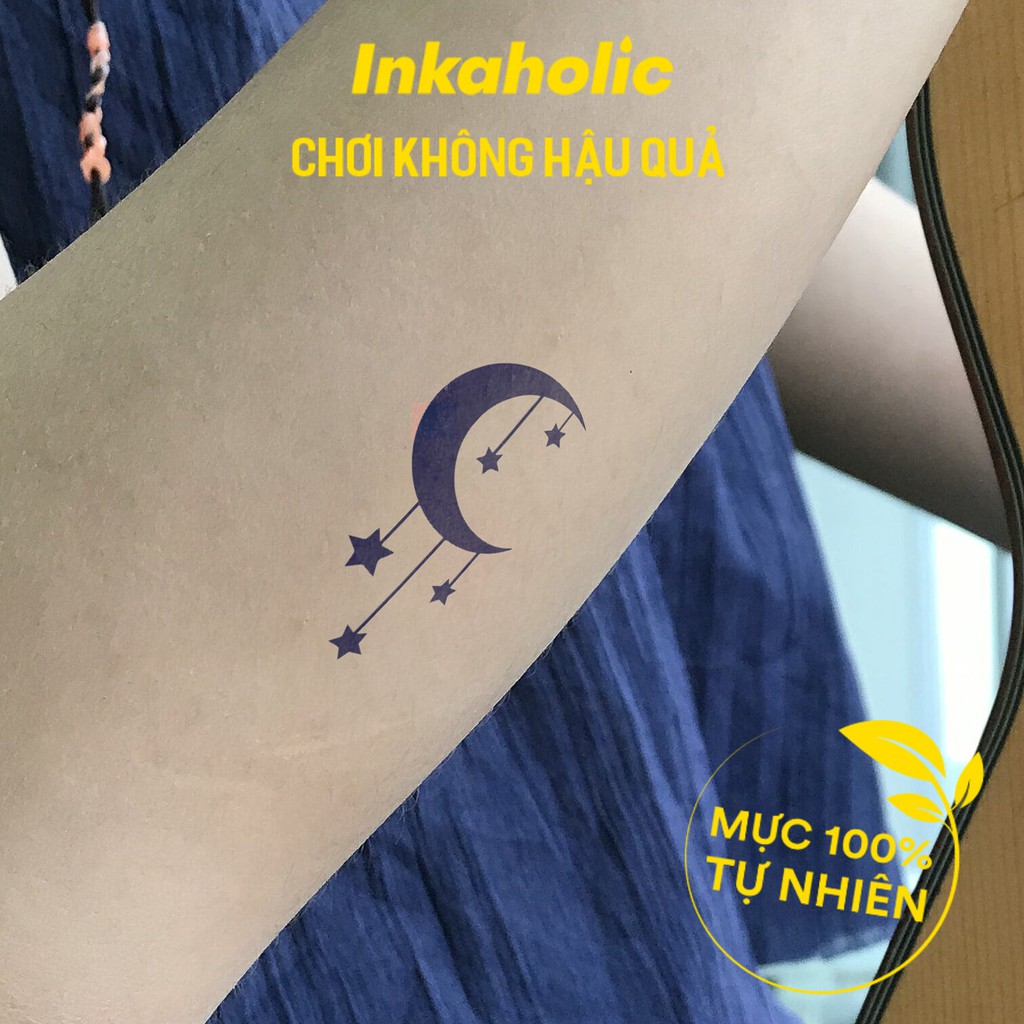 [CHÍNH HÃNG]💧Hình Xăm Tạm Thời Y Chang Xăm Thật💯Chiết xuất Tự Nhiên🕉️400+ Thiết Kế - Sky Bond