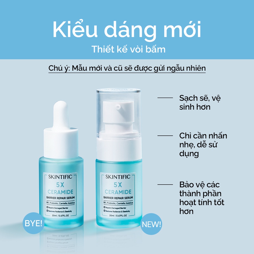 Serum phục hồi 5X Ceramide SKINTIFIC 20ml / 50ml