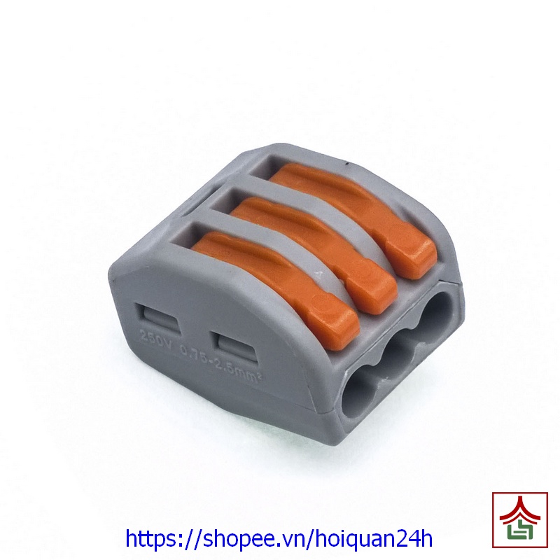 Cút Chia Nối Dây Điện Nhanh 2 3 4 5 8 Cổng PCT-212, PCT-213, PCT-214, PCT-215, PCT-218