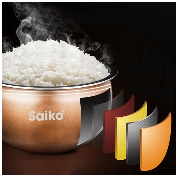 Nồi Cơm Niêu điện 1.8L Saiko RC-1823T