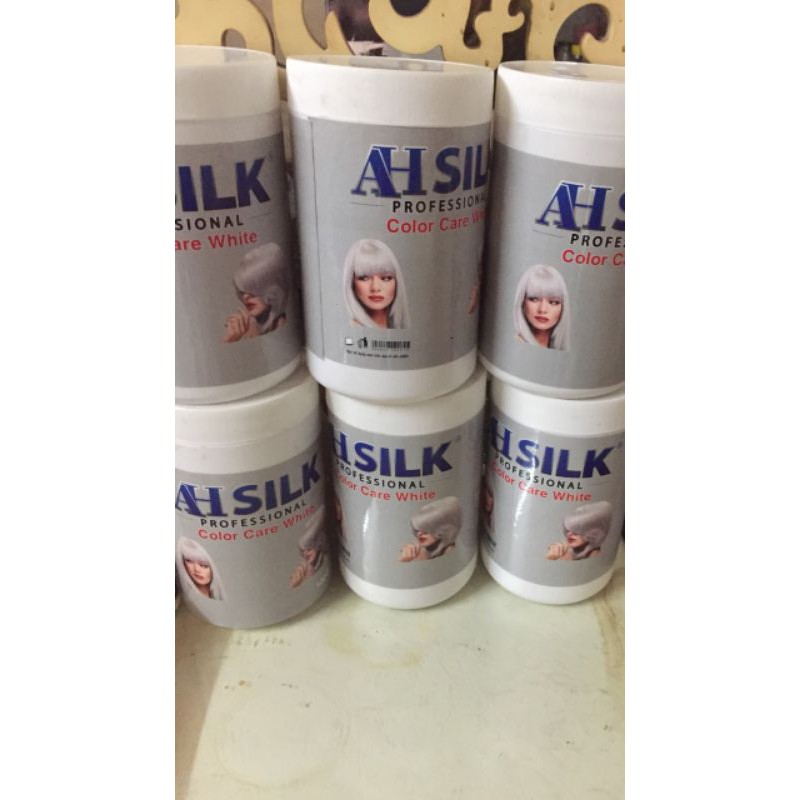 Bột Tẩy Tóc Ahsilk cao cấp 1 đập lên live 10[chuyên tẩy trắng]