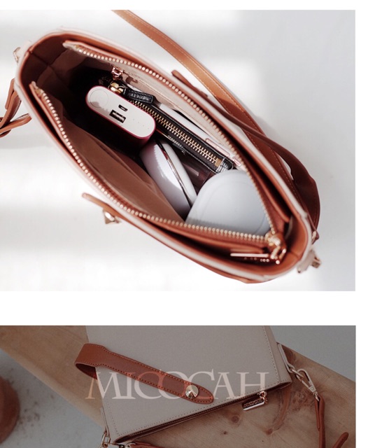 [Có sẵn] Túi xách Micocah mềm có quai xách giữa MCC172 | BigBuy360 - bigbuy360.vn