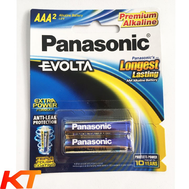 Pin AAA evolta panasonic LR3EG/2B ( vỉ 2 viên)