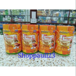 Kẹo ngậm Vita-C vị cam 1000 viên - Thái Lan