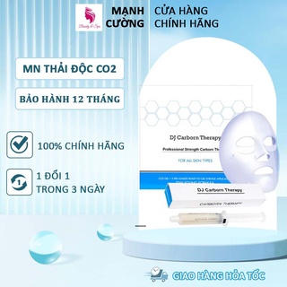 Mặt Nạ Thải Độc C02 DJ CARBON THERAPY Hộp 5 Ống Và 5 Mặt Nạ