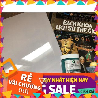 [BÁN CHẠY]  PALLET VẼ ( MICA ) - BẢNG PHA MÀU ( Kích thước 20x30 / 30x40 )