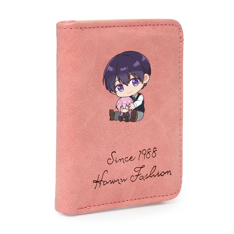 Ví ngắn cầm tay hồng Shikimori-san Bạn gái tôi không chỉ dễ thương anime chibi đựng vật dụng nhỏ xinh xắn tiện lợi