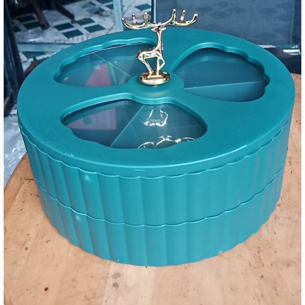 KHAY ĐỰNG MỨT 2 TẦNG HÌNH HƯƠU
