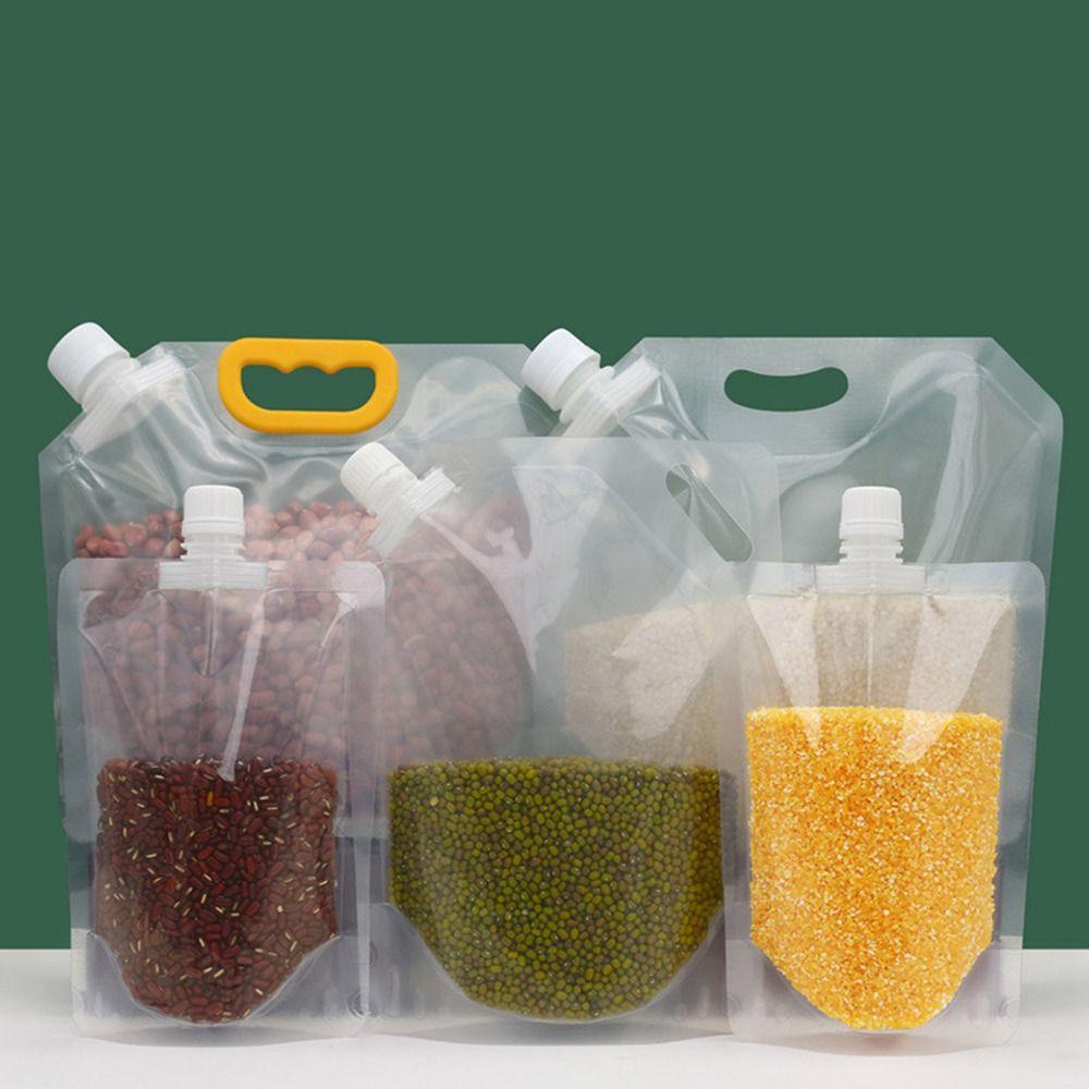Túi Niêm Phong Đựng Thực Phẩm Dày Dặn Chống Côn Trùng 1.5-5L