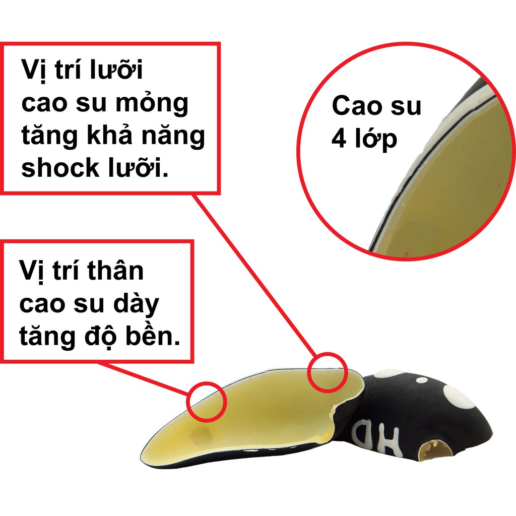 NHÁI HƠI HD RAT THÁI LAN - MỒI GIẢ CÂU LURE CÁ LÓC - 4CM/8GR