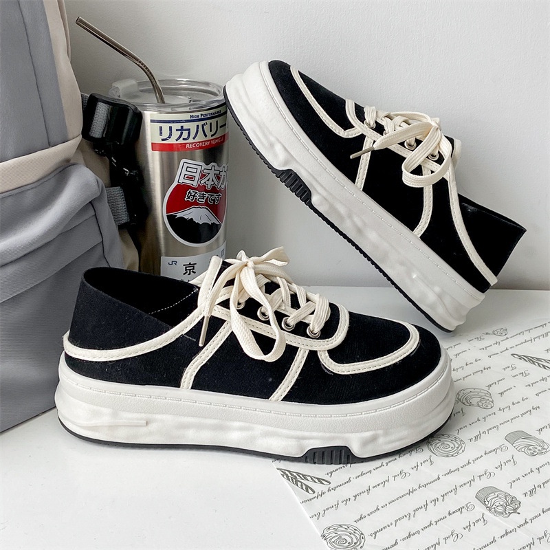 Giày Thể Thao canvas Đế Dày Thời Trang Cho Nữ