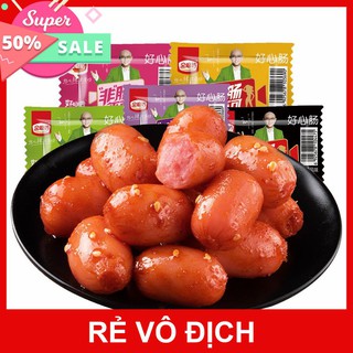 Siêu ngon - 100 xúc xích viên cay hồ nam - đồ ăn vặt cay ngon- minh vuong