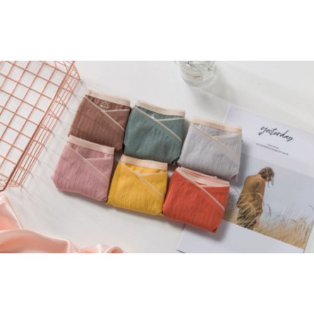 Quần Lót Cotton Kháng Khuẩn Giấu Viền Cạp Chéo P157