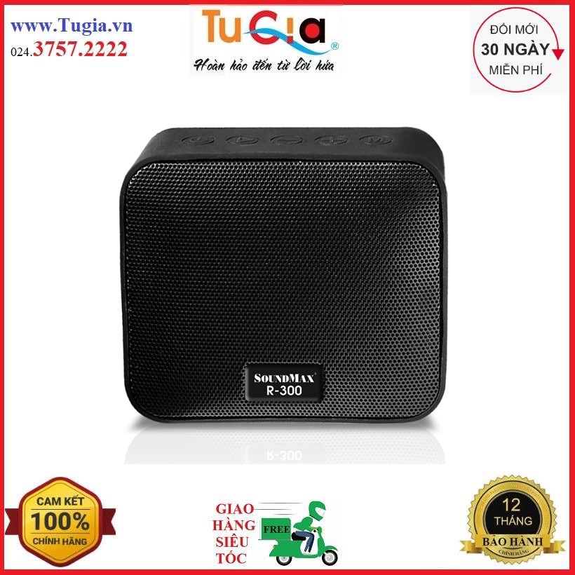 Loa di động Bluetooth SoundMax R-300 - Hàng chính hãng
