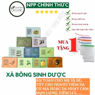 XÀ BÔNG SINH DƯỢC ORGANIC (NGỪA MỤN LƯNG,RÔM SẢY, SÁT KHUẨN, SẠCH MÁT DA)