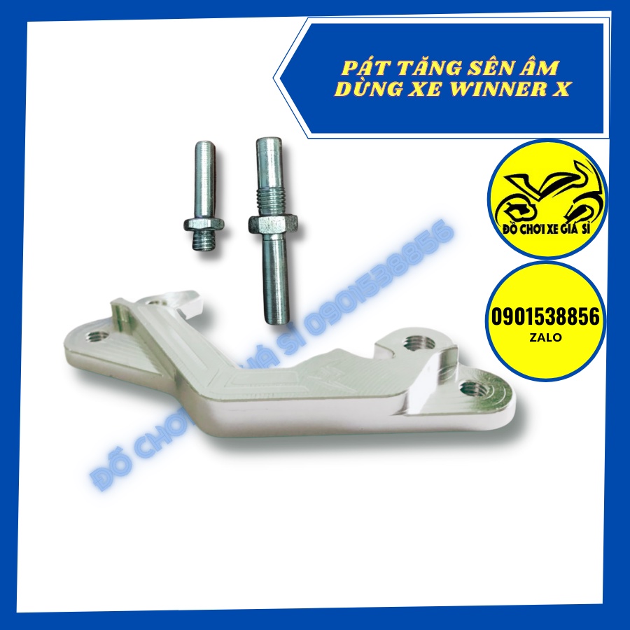 Pát trước Winner đĩa 245mm xài heo Ex150