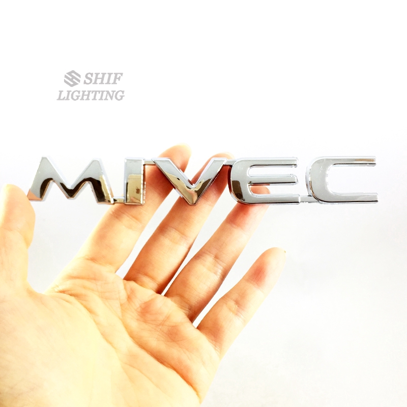 Nhãn dán logo MIVEC cao cấp thay thế cho MITSUBISHI