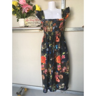 Đầm maxi hoa cánh tiên
