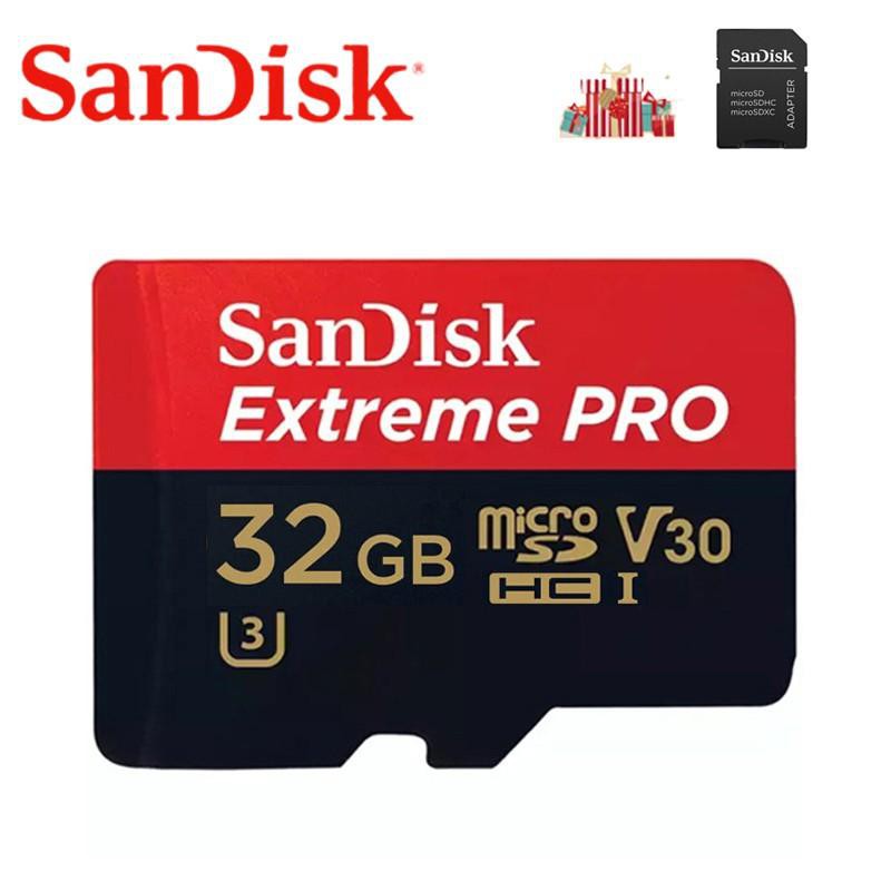 Thẻ Nhớ Sandisk 128gb U3 64gb 32gb 256gb Micro Sd C10 A2 95mb / S Sd