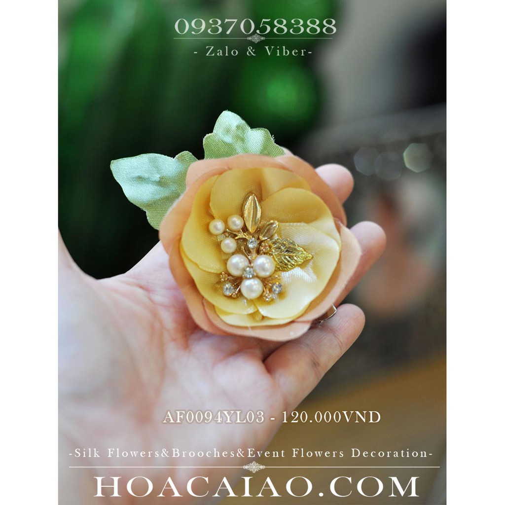 Hoa cài áo AF0094YL03.