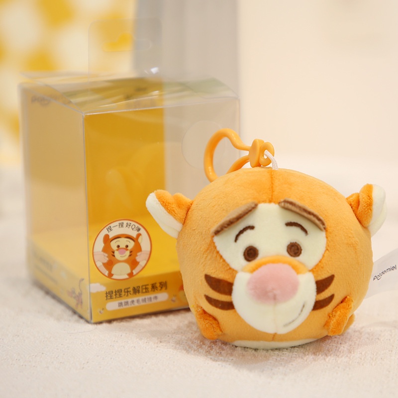 Thú Nhồi Bông Hình Gấu Pooh Ba Mắt Hoạt Hình Disney Chính Hãng