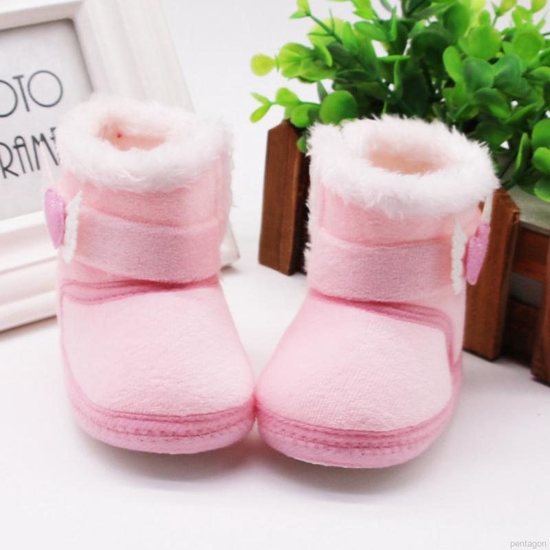 Giày Bốt Cổ Cao Thời Trang Dễ Thương Cho Bé