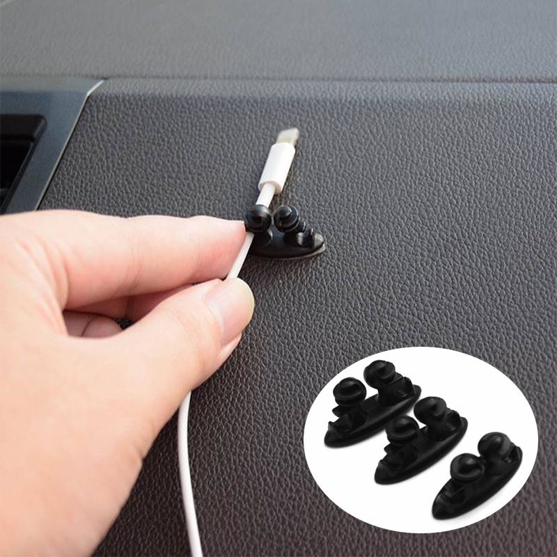 Bộ 8 Giá Đỡ Dây Cáp Cho Xe Hơi